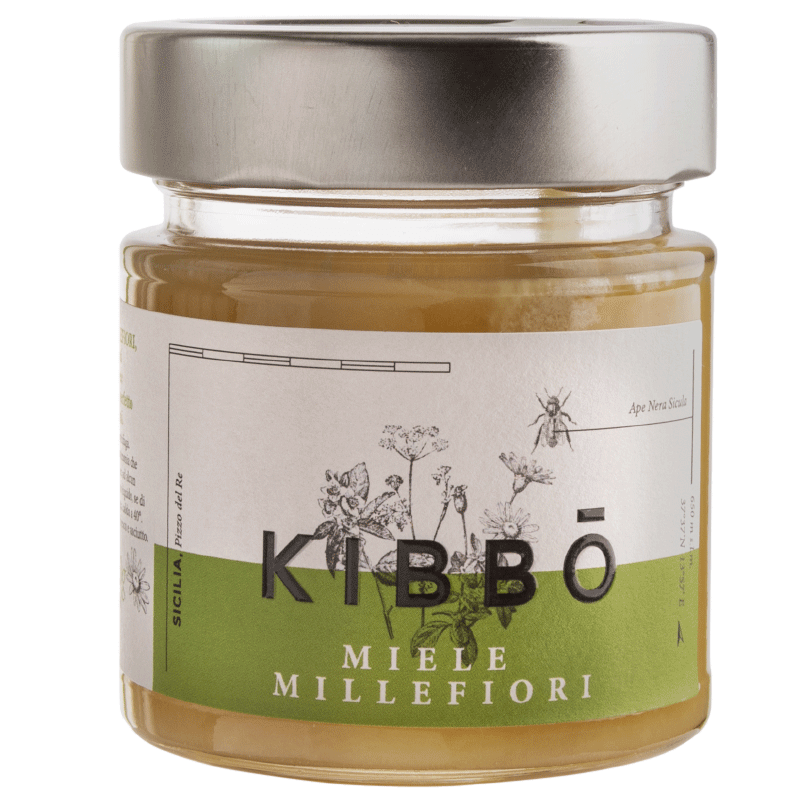 Miele Millefiori di Ape Nera Siciliana - Tenuta Agricola Kibbò