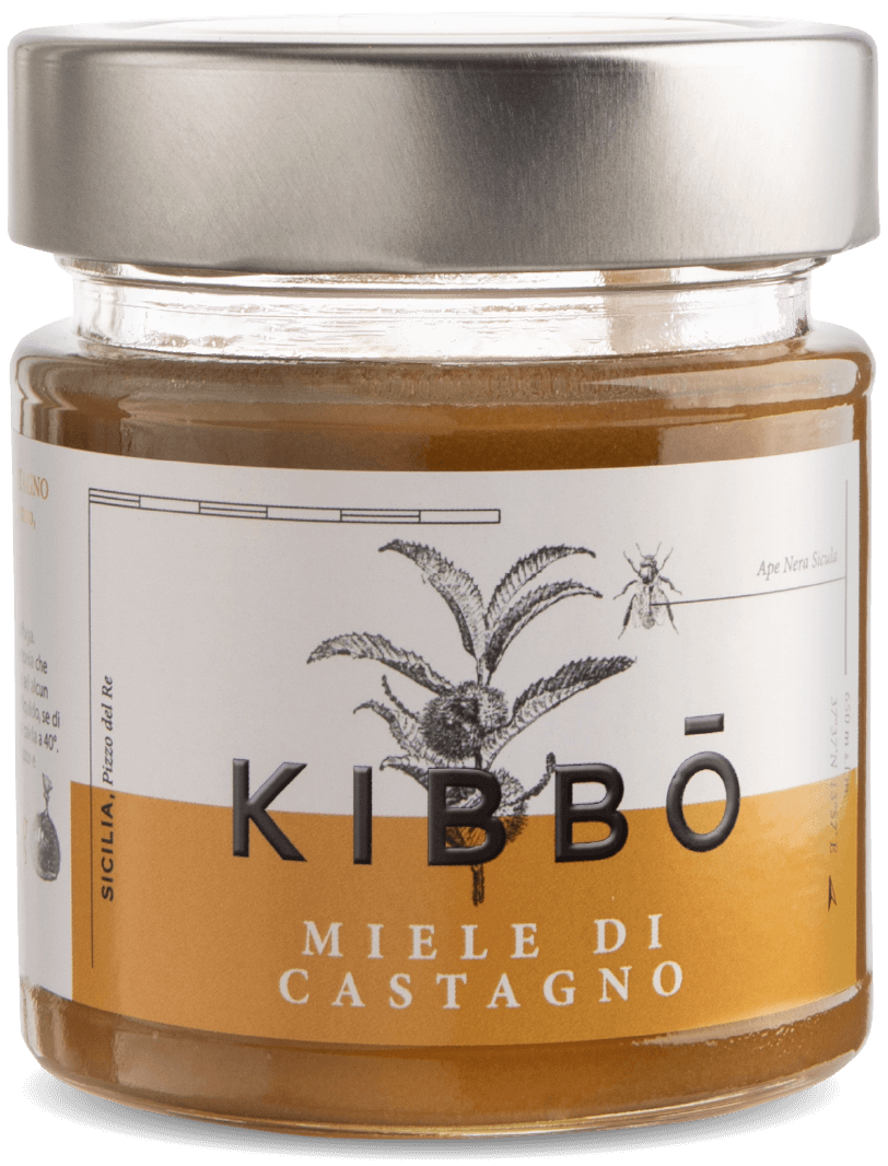 Miele di Castagno di Ape Nera Siciliana - Tenuta Agricola Kibbò