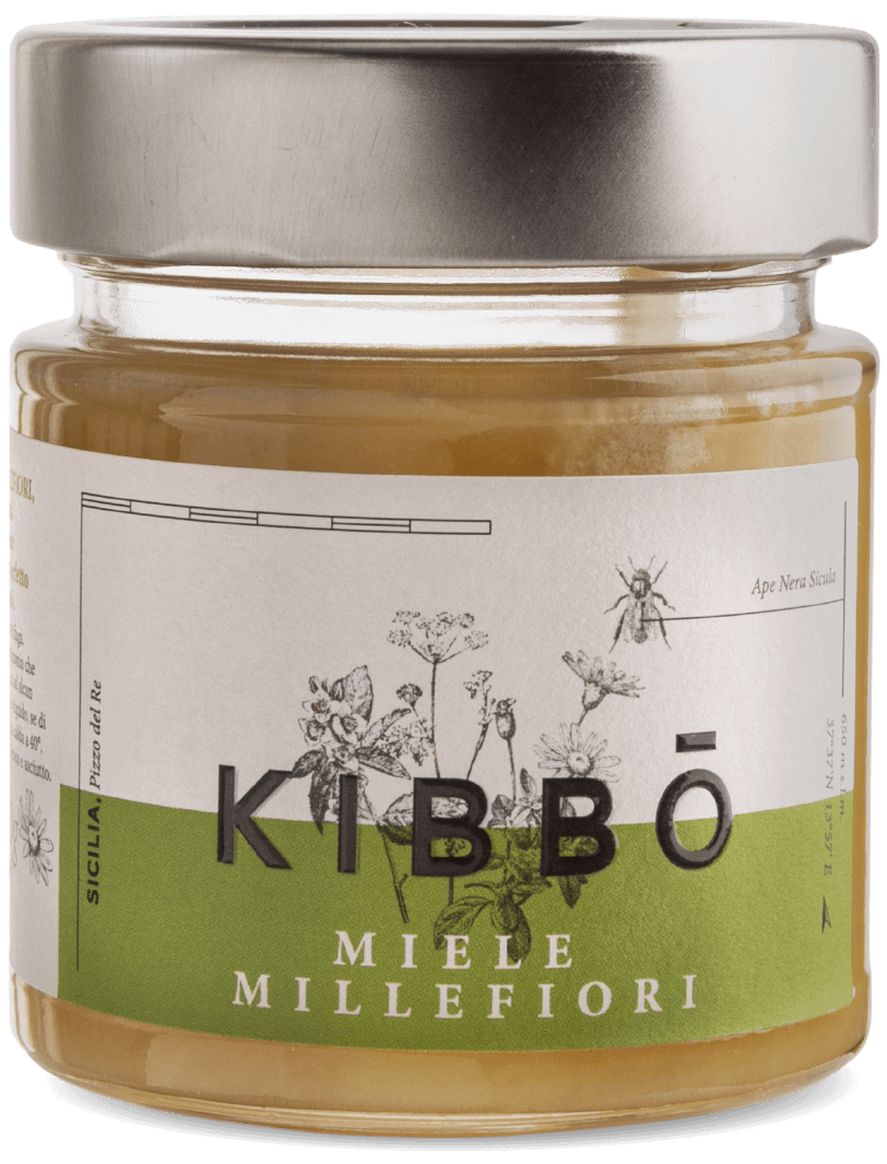 Miele Millefiori di Ape Nera Siciliana - Tenuta Agricola Kibbò